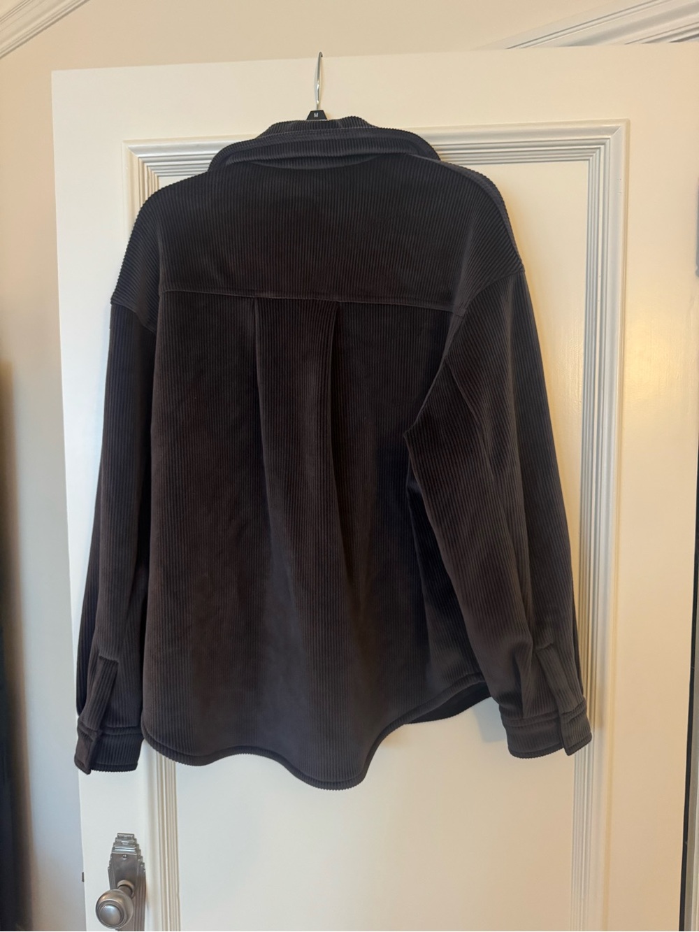 ALO Mountainside ribbed velour shacket size M - Picture 4 of 5
